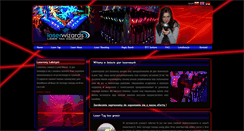 Desktop Screenshot of laserwizards.pl