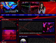 Tablet Screenshot of laserwizards.pl